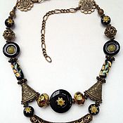 Украшения handmade. Livemaster - original item Necklaces beads in ethnic style Bridges of Venice. Handmade.