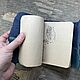 Блокнот Сова А5 ручной работы из натуральной кожи. Блокноты. Iron Arm Leatherworks (Екатерина). Ярмарка Мастеров.  Фото №5