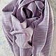 Order  Woven scarf handmade from Italian yarn. rezan (rezan). Livemaster. . Scarves Фото №3