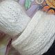 'Tenderness' set knitted of goat down scarf Snood and hat down. Headwear Sets. KOZAmoDA (kozamoda) (kozamoda). My Livemaster. Фото №4