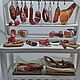 Showcases for meat products fordollhouse miniature, Doll furniture, Schyolkovo,  Фото №1