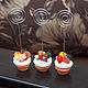 Holder for photographs and berry cupcake. Photo frames. Romanycheva Natalia. Online shopping on My Livemaster.  Фото №2