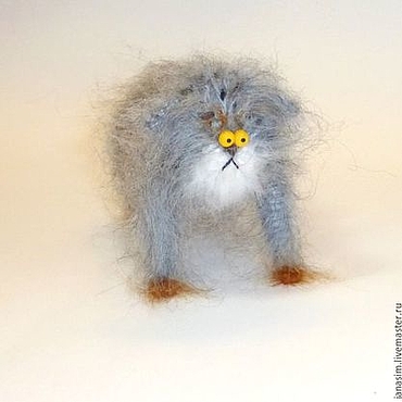 Куклы и игрушки ручной работы. Ярмарка Мастеров - ручная работа Манул. Handmade.