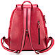 Leather backpack 'Daphne' (red). Backpacks. Russian leather Guild. Online shopping on My Livemaster.  Фото №2