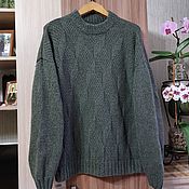 Мужская одежда handmade. Livemaster - original item Men`s sweaters: Italian merino sweater 
