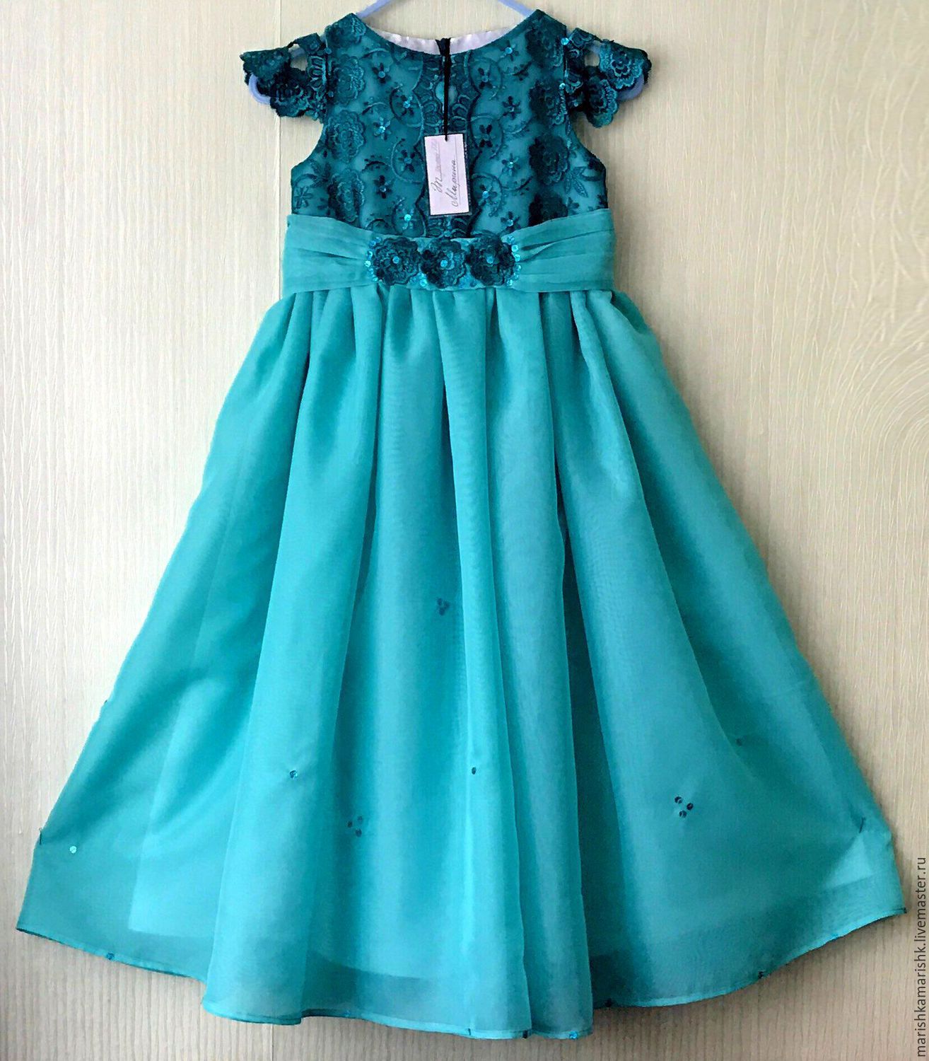 Детское праздничное платье купить в интернет-магазине Ярмарка Мастеров ...