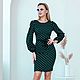 Dress 'Angelica' dark green. Dresses. Designer clothing Olesya Masyutina. My Livemaster. Фото №4