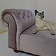 Sofa for a dog (cat) to order in size, color. Lodge. Workshop for dogs and cats. Online shopping on My Livemaster.  Фото №2