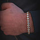 Tennis bracelet with diamonds to buy. Bead bracelet. luxuryclub. My Livemaster. Фото №4