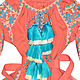 Короткое платье с клиньями "Неуловимая Мечта". Dresses. Plahta Viktoriya. Online shopping on My Livemaster.  Фото №2