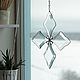 Крест. Витражи. Glass Decor. Интернет-магазин Ярмарка Мастеров.  Фото №2