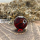 Beads ball 20mm made of natural Baltic amber red cherry. Beads1. LUXAMBER. Online shopping on My Livemaster.  Фото №2