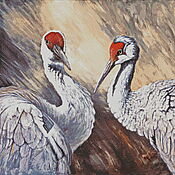Материалы для творчества handmade. Livemaster - original item Embroidery kits: Two birds. Handmade.