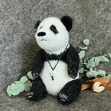Куклы и игрушки ручной работы. Ярмарка Мастеров - ручная работа Панда. Handmade.