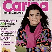 Материалы для творчества handmade. Livemaster - original item Carina Burda Magazine 12 1989 (December). Handmade.