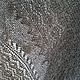 45 Down shawl. Traditional shawl made of goat down. Plaid knitted. Shawls1. Puhovyj ,,Raj' ot Zinfiry (Orenbur). My Livemaster. Фото №6
