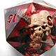 Большой дайс D20 для DnD Охотник на демонов. Фишки и кости. Geek Shelf. Ярмарка Мастеров.  Фото №4