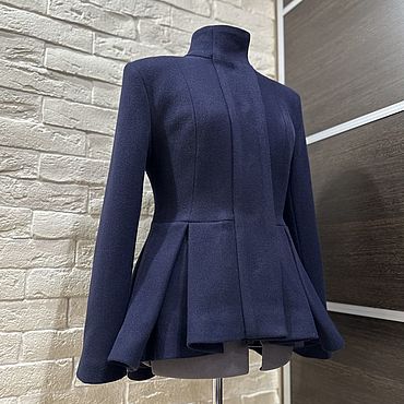Одежда ручной работы. Ярмарка Мастеров - ручная работа Пальто Баска. Handmade.