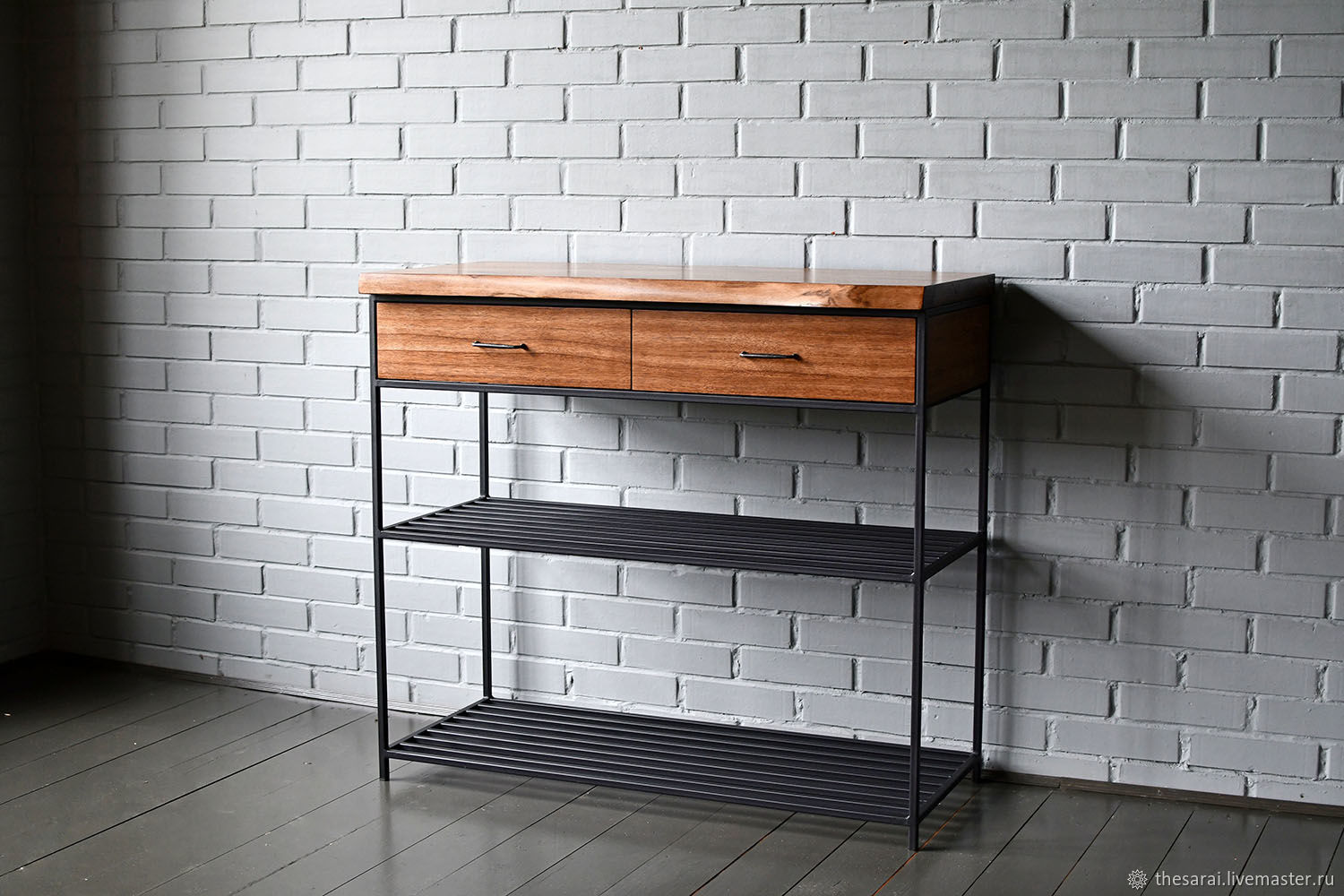 Консольный стол с двумя ящиками в интернет-магазине Ярмарка Мастеров по ...