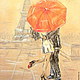 Картина "Краски влюбленного Парижа". Pictures. Picture&miniature lacquer painting. My Livemaster. Фото №4