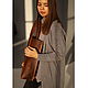 Order leather bag brown. migotobags. Livemaster. . Classic Bag Фото №3