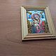 Icon of the mother of God, wooden frame, manual Assembly. Icons. fleshki22. Online shopping on My Livemaster.  Фото №2