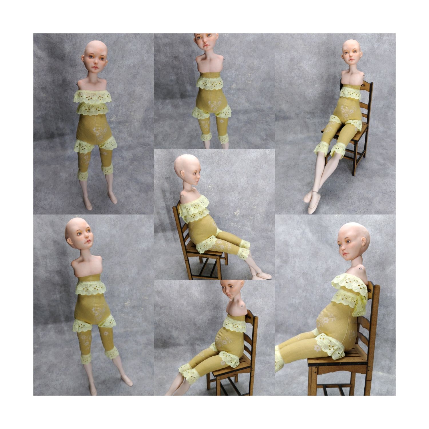 МК Подвижное тело куклы 40 см в интернет-магазине Ярмарка Мастеров по ...