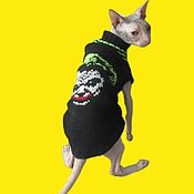 Плюшевый свитер для кошки(кота)