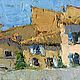 Roofs of de Vence. Oil painting. Pictures. StudioMoments. My Livemaster. Фото №4
