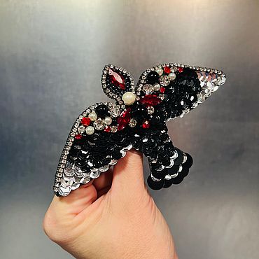 Украшения ручной работы. Ярмарка Мастеров - ручная работа Брошь птица. Handmade.