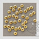 10 шт Спейсеры диски металлические рондель золото. Шплинты и диски. GalA beads. Интернет-магазин Ярмарка Мастеров.  Фото №2