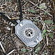 Amulet Tree of life in runic circle silver 925. Pendants. kot-bayun. My Livemaster. Фото №4