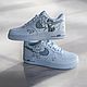 Кроссовки белые с рисунком, кастом Nike Air Force, kaws,ручная роспись. Кроссовки. Olgavolgoart. Роспись одежды и обуви. Кастом. Ярмарка Мастеров.  Фото №9