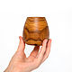 Wooden glass made of Siberian Elm wood. C13. Mugs and cups. ART OF SIBERIA. My Livemaster. Фото №4