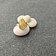 Кольцо с золотым волосатиком. Кольца. Vadjra-jewelry. Интернет-магазин Ярмарка Мастеров.  Фото №2