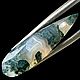 Моховой агат 7.85ct, Индия. Камни. «ФИЛОСОФИЯ КАМНЯ». Ярмарка Мастеров.  Фото №5