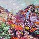 Oil painting bright landscape ' Colored mountains'. Pictures. Russian Oil Paintings. Online shopping on My Livemaster.  Фото №2