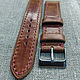 The watchband is 18/18. Watch Straps. ivTris Leather Handmade (ivtris). Online shopping on My Livemaster.  Фото №2