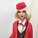 Portrait doll: doll custom. Author doll stewardess. Portrait Doll. SarychevaDolls. My Livemaster. Фото №5