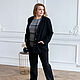 Basic Black Jacket T-shirt Trousers, Jackets, Novosibirsk,  Фото №1