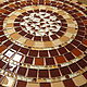 Table with a mosaic of 'Chocolate shake', Tables, Moscow,  Фото №1