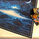 Tarot tablecloth 50h50 ' Night sky', Tarot cards, Noginsk,  Фото №1