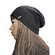 Lini cotton Black Panther Hat. Caps. avokado. Online shopping on My Livemaster.  Фото №2