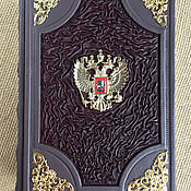 Сувениры и подарки handmade. Livemaster - original item Karamzin-History of the Russian state in a leather cover. Handmade.