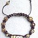 A bracelet made of beads JI temple (three-eyed Dzi). Bead bracelet. zara-troeglazova. Online shopping on My Livemaster.  Фото №2