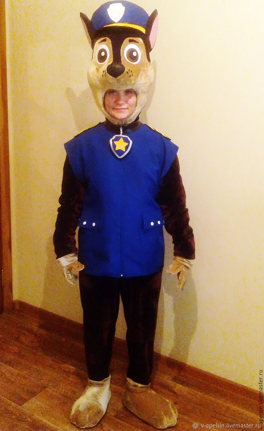 Гонщик из "Щенячьего патруля". Костюм для аниматора в интернет-магазине ...