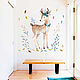 Painting the walls in children's Fawn, Decor, St. Petersburg,  Фото №1