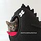 Cat bed "Black whale". Pet House. terrydesign22. Online shopping on My Livemaster.  Фото №2