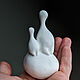 Two on a rock. Ceramics. Figurine. Figurines. Surglinok. Online shopping on My Livemaster.  Фото №2