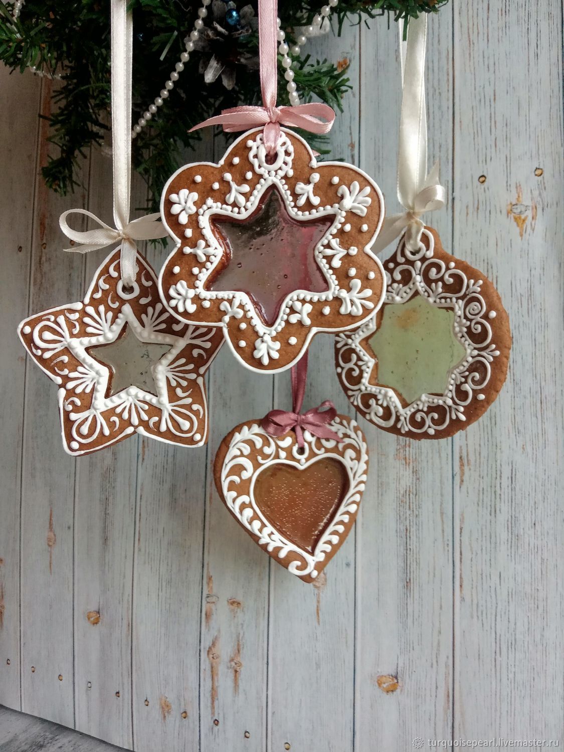 печенье с леденцовыми окошками